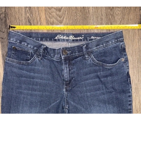 Eddie Bauer Women's Boyfriend Fit Jeans Patchwork Size 8 - Picture 7 of 16